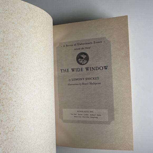 Wide Window by Lemony Snicket (2001, Trade Paperback) - Picture 7 of 8